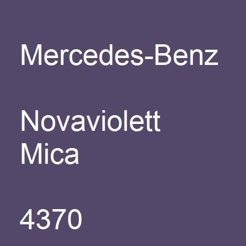 Mercedes-Benz, Novaviolett Mica, 4370.